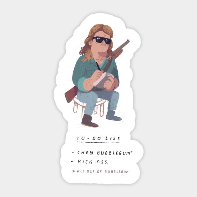 nada to-do-list Sticker by Louisros